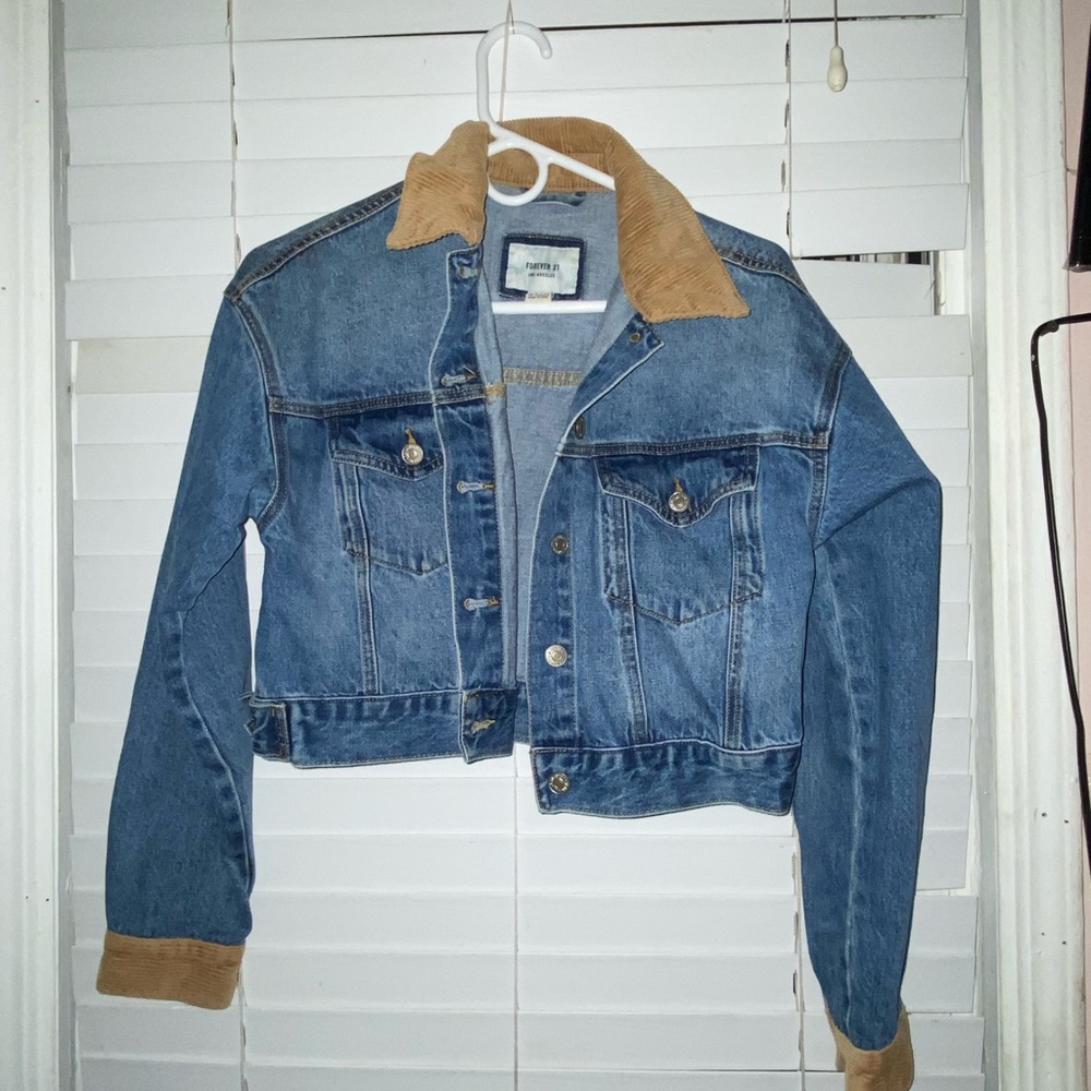 Cropped Jean Jacket (S)